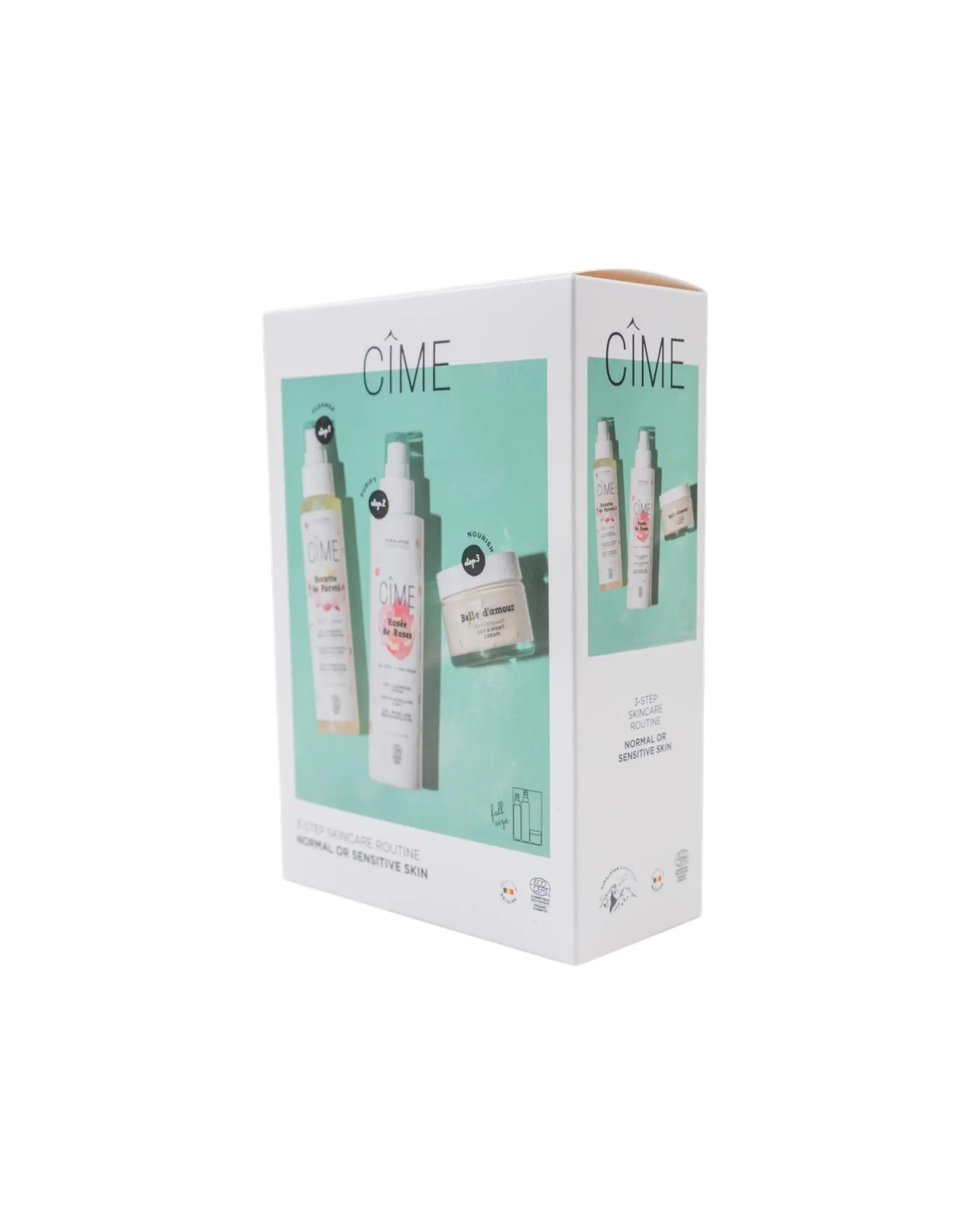 Cîme Skin Care Routine box voor normale en gevoelige huid