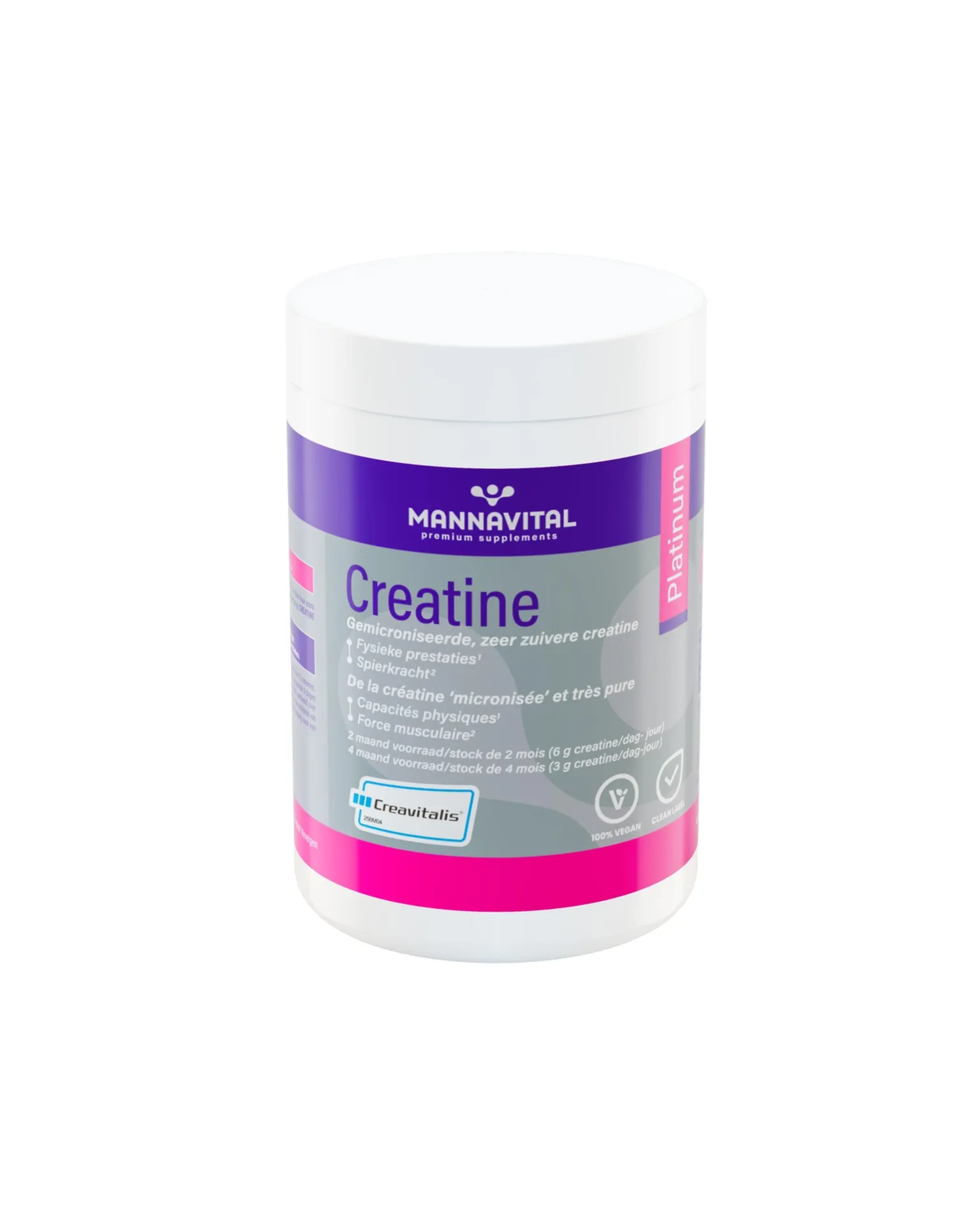 [010392] Mannavita Creatine Platinum - 408 gr