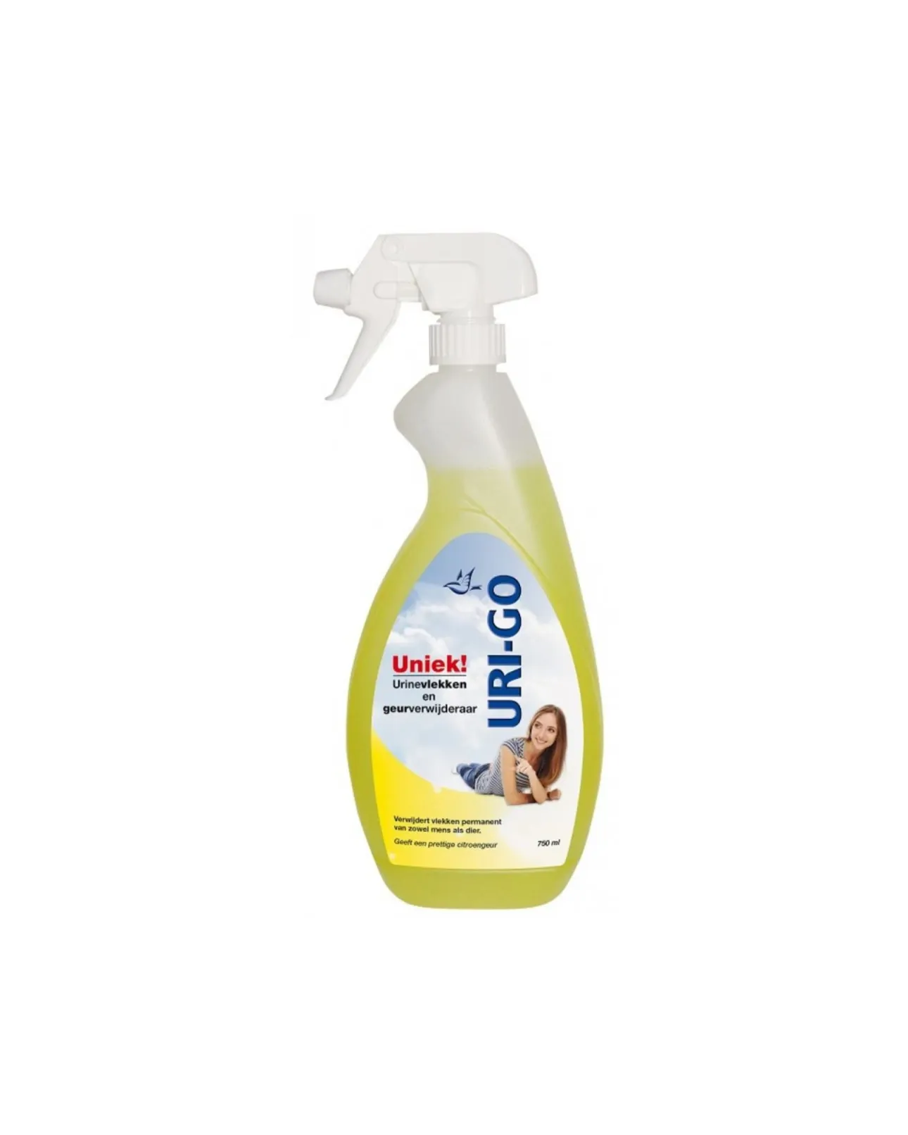 Uri-Go Urinegeur En -Vlek Verwijderaar Spray (750 ml)