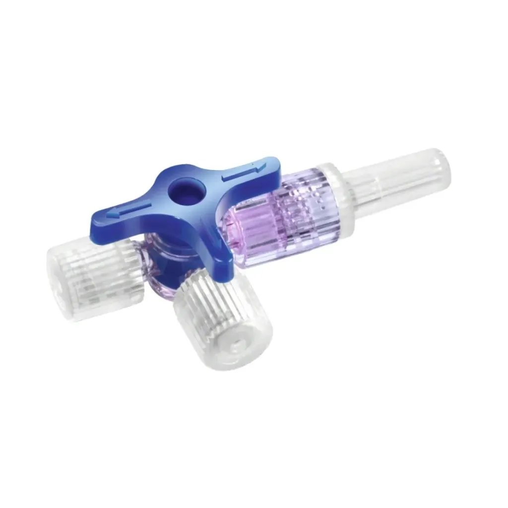 [000331] Discofix Driewegkraan (blauw)