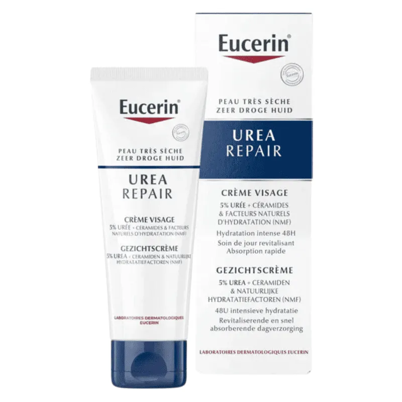 EUCERIN Verzachtende Gezichtscrème 5% Urea 50ml