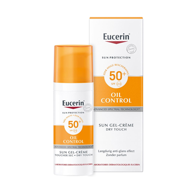 [69767] EUCERIN Sun Oil ContRol Gel-Creme spf50 50ml vette huid