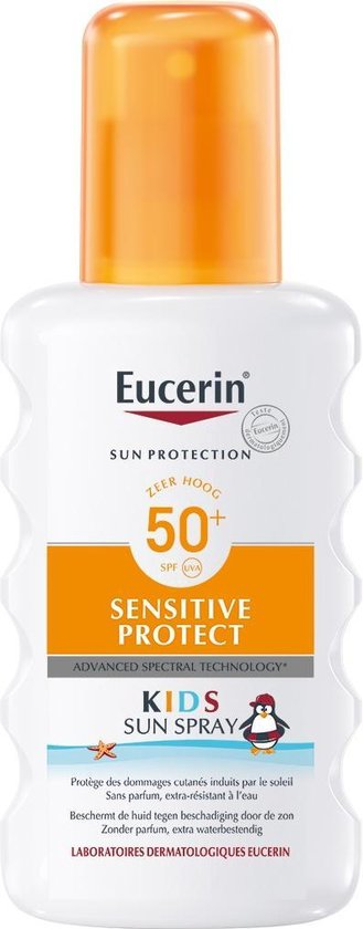 [002816] Eucerin Sun Protection Sensitive Protect Kids Sun Spray SPF50 (200ml)