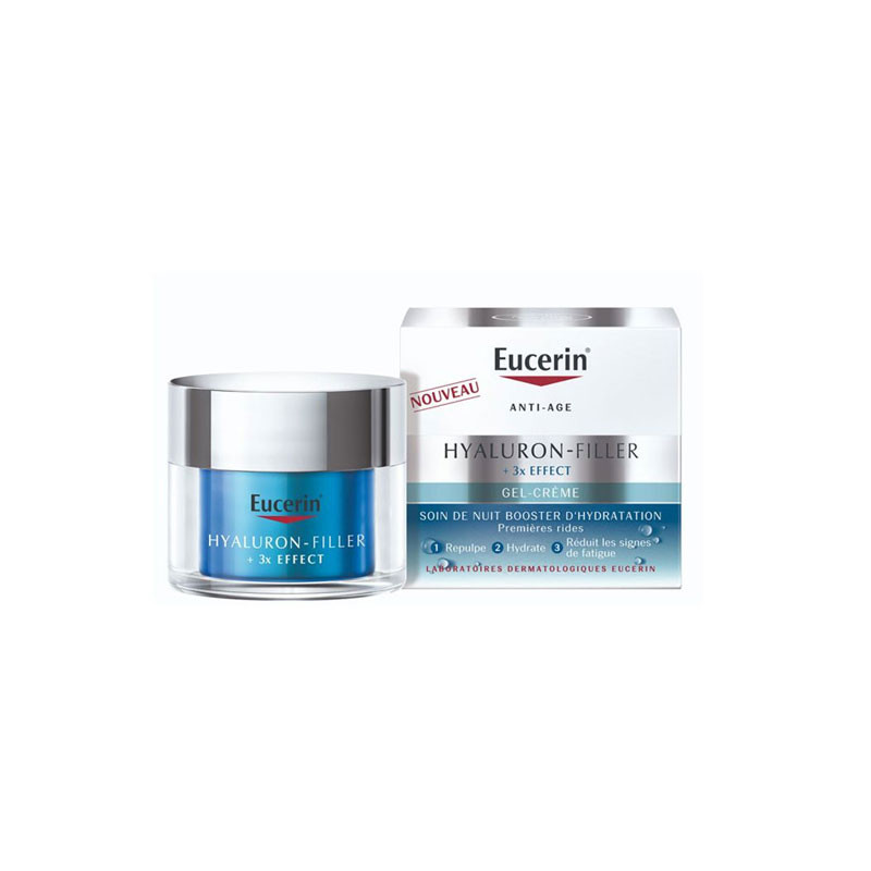 [005227] EUCERIN Hyaluron-Filler + 3x Effect  Gel-crème Nacht 50 ml