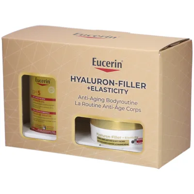 Geschenkpakket Eucerin Hyaluron-Filler Elasticity Anti- Aging Bodyroutine