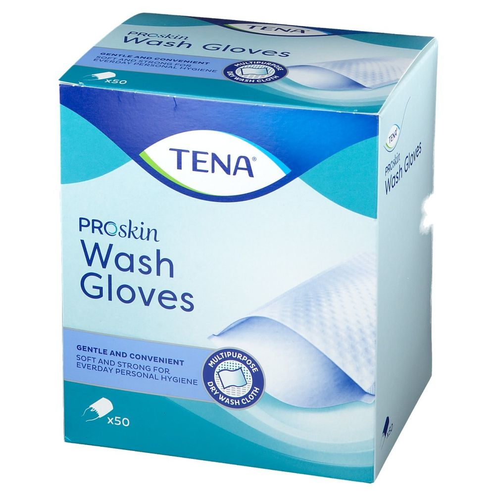 [740400-50ST] Tena Proskin Wash Glove (50st)