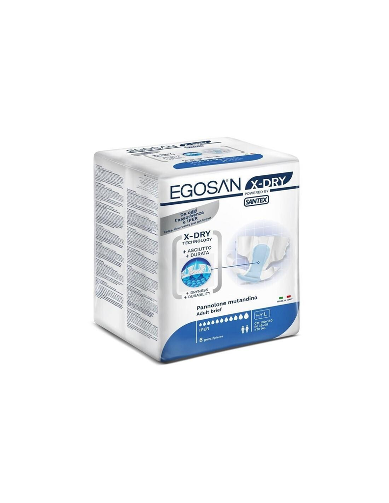 Egosan Slip X-DRY - Medium (8 stuks)