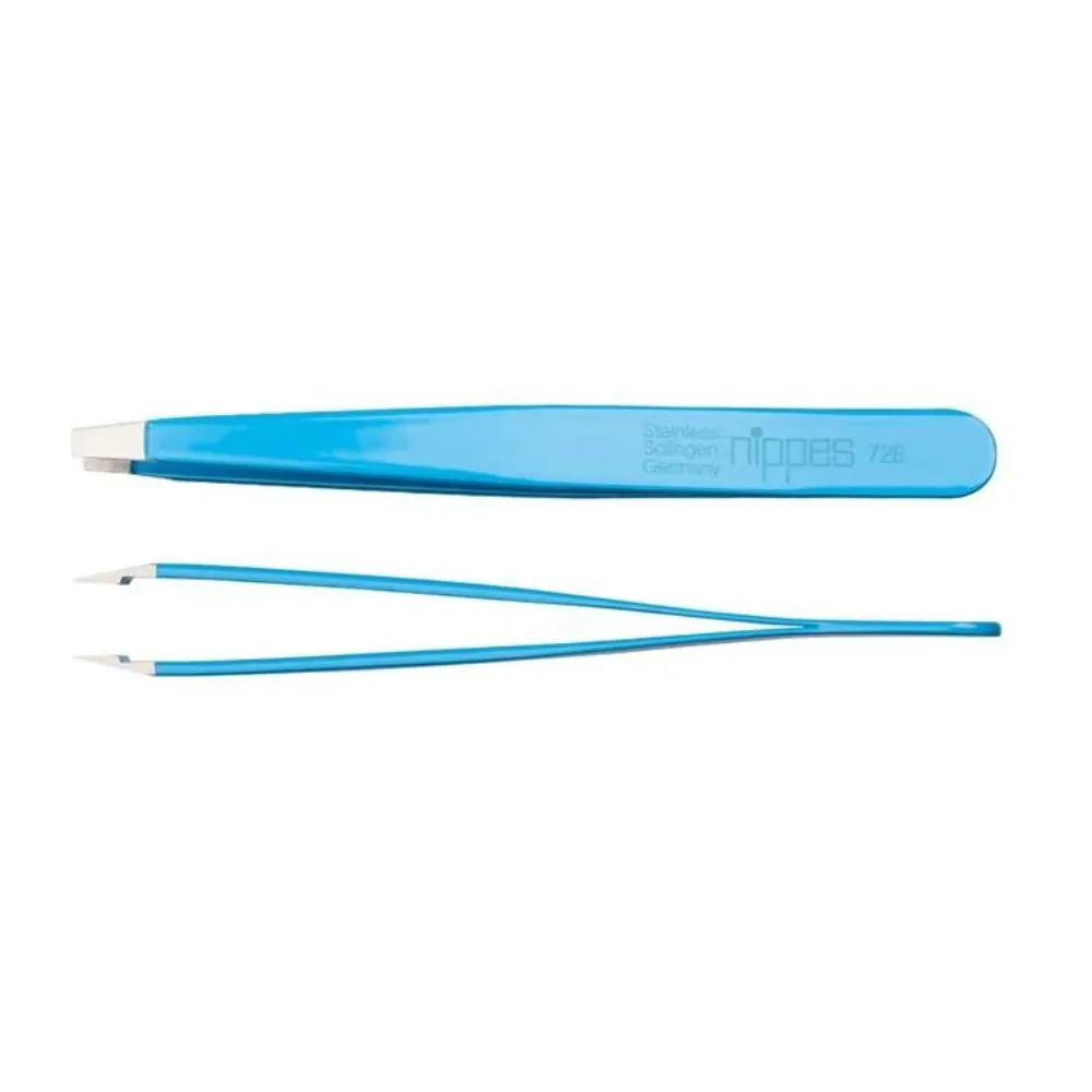[000590] Rechte Pincet (blauw)