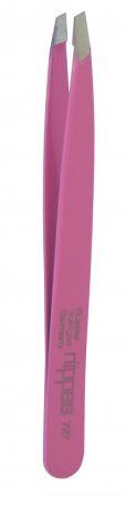 [000593] Schuine pincet (roze)