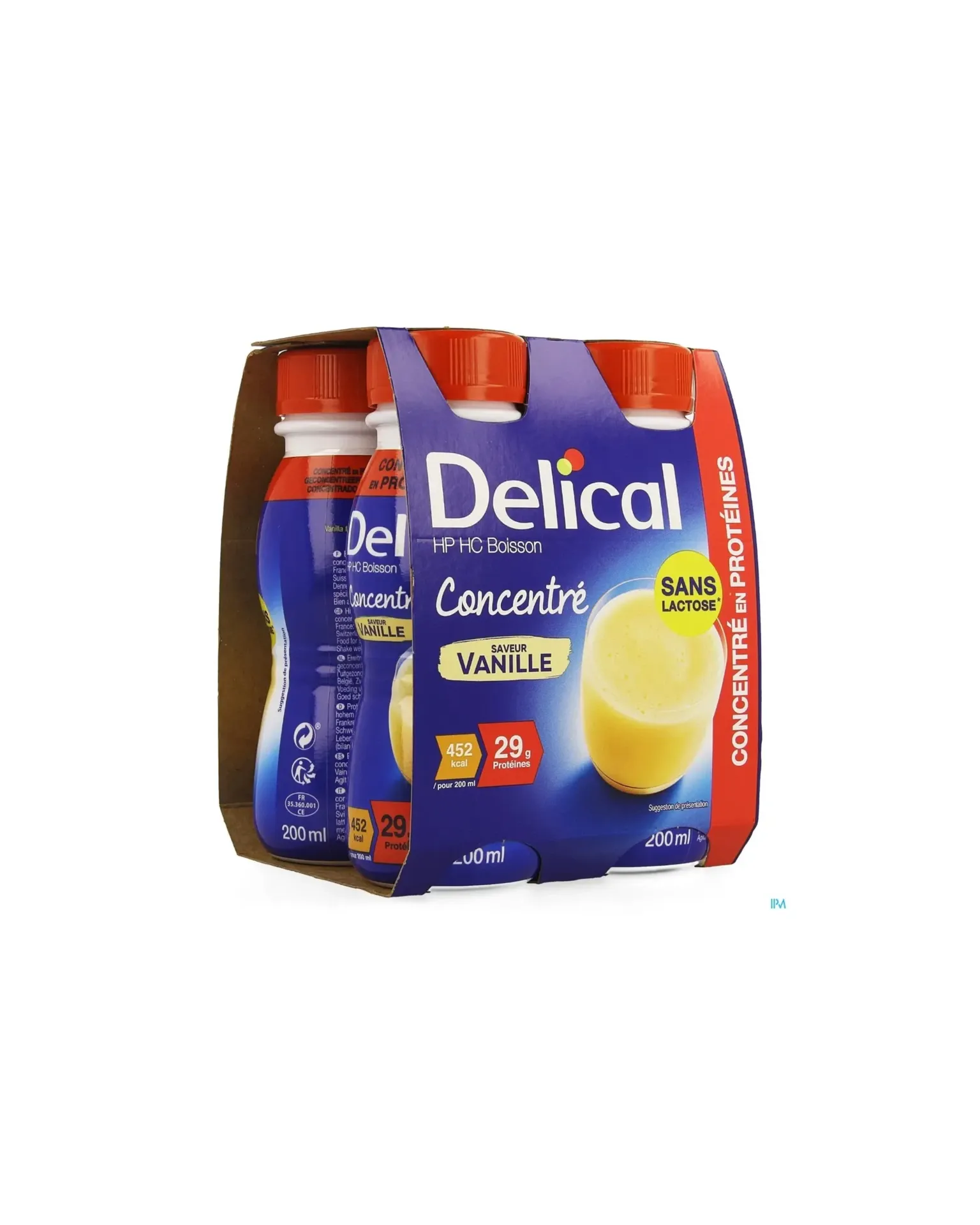 [000042] Delical Zuiveldrank Geconcentreerd (200ml) (4st)