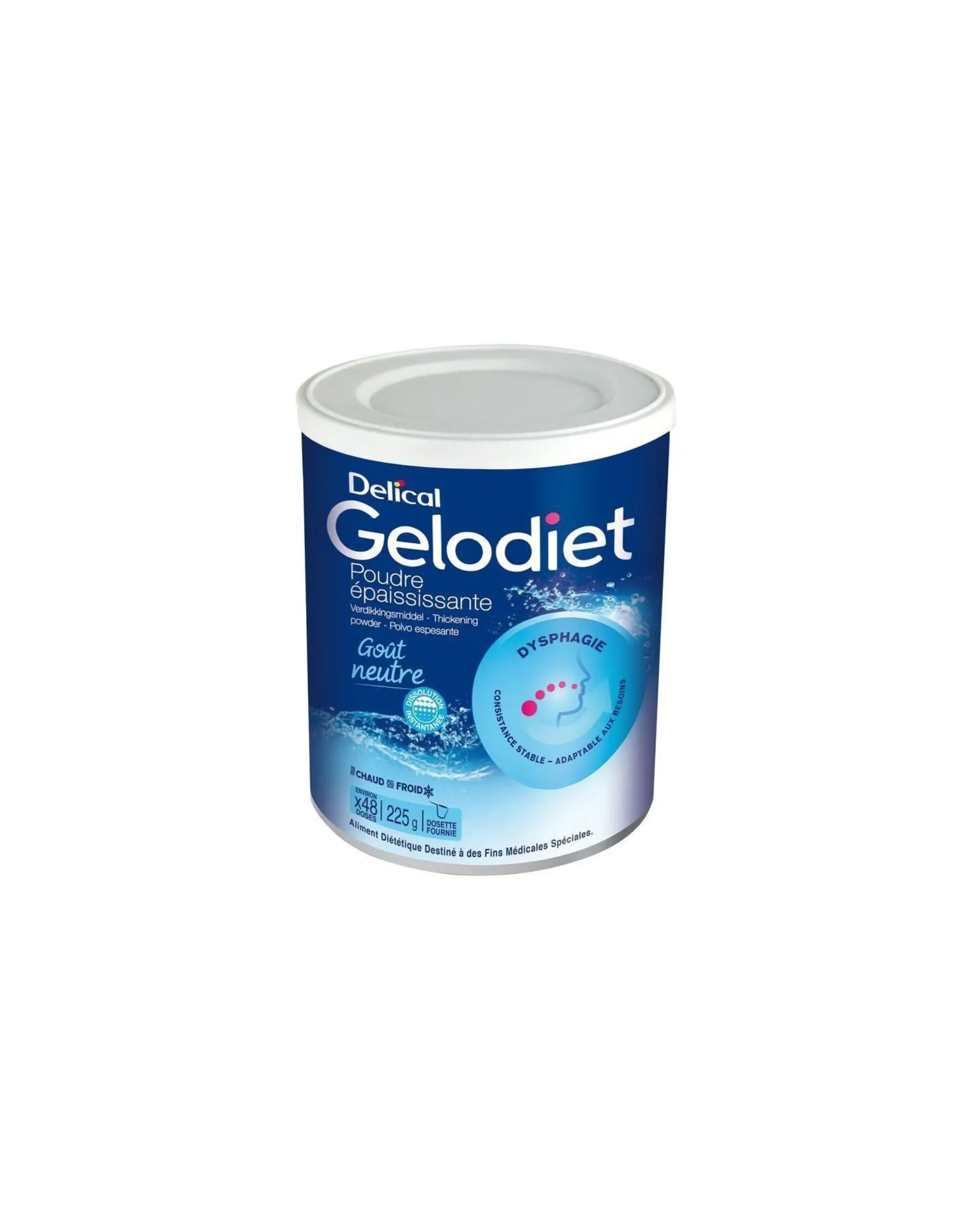 [000044] Delical Gelodiet Indikkingspoeder Pot (225g)