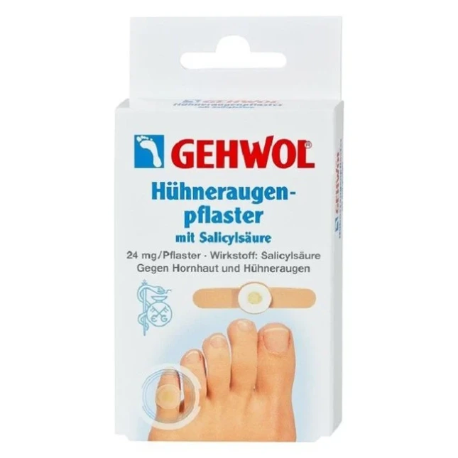 Gehwol Likdoornpleister Komfort Salicylzuur 8 st