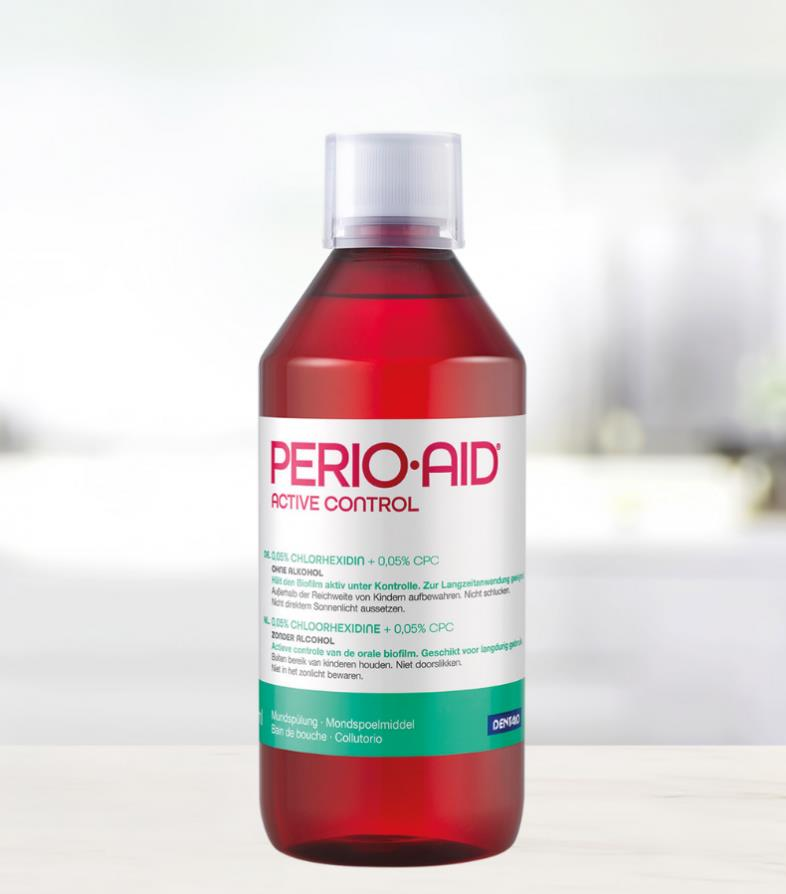 Perio-Aid Active Control Mondspoelmiddel - 0.05 % (500 ml)