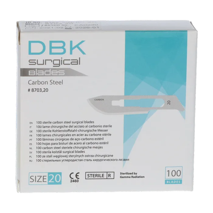 DBK Chirurgische Mesjes Steriel (100st)