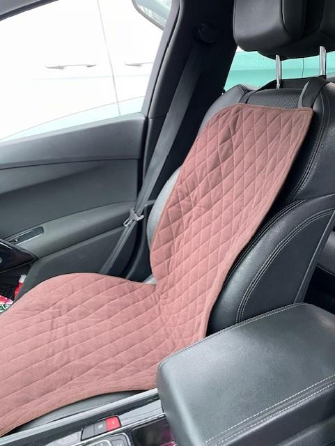 Entusia Herbruikbare Zetelonderlegger Met Zwarte Elastiek  (50x120cm)