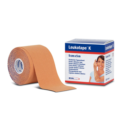 [000470-5C] Leukotape K 5m x  (Huidskleur)