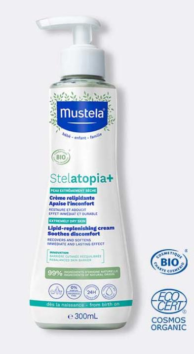 [4502-415] Mustela Stelatopia Anti-jeuk crème - 300ml