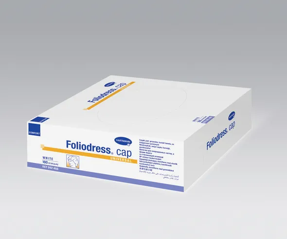 [000201] Foliodress Cap Universeel Wit