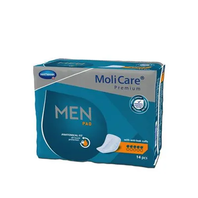 [000219] MoliCare Premium Men Pad - 5 druppels (14 stuks)