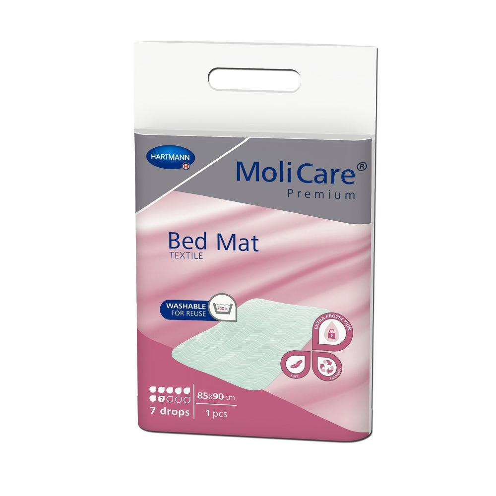 Molicare Premium Bed Mat Textile (85x90) 7dr (1st) *enkel op bestelling*