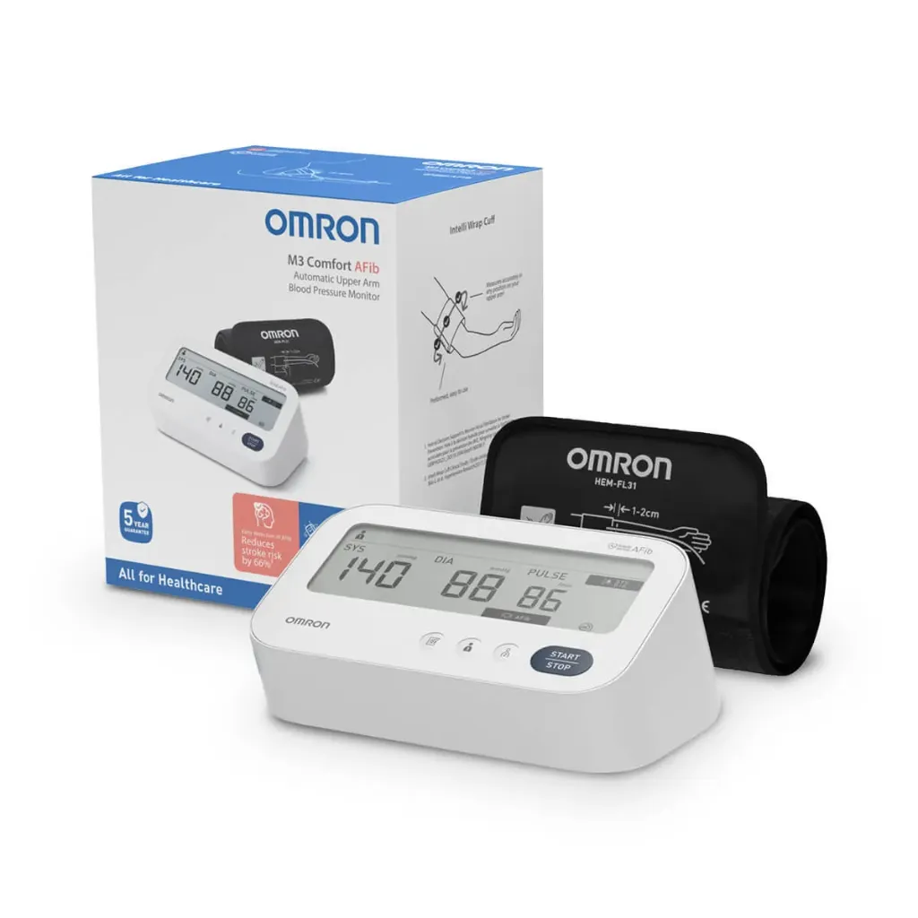 [000865] Omron M3 Comfort AFIB  Bovenarmbloeddrukmeter