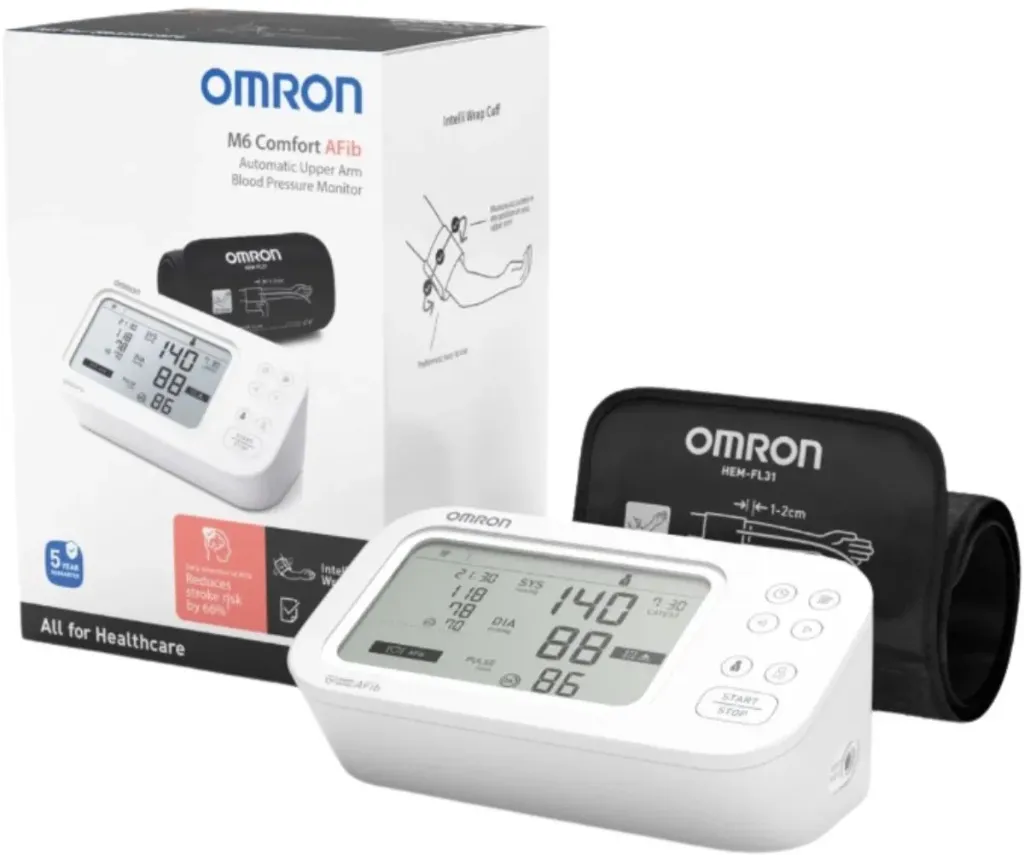 Omron M6 Comfort AFIB  Bovenarmbloeddrukmeter