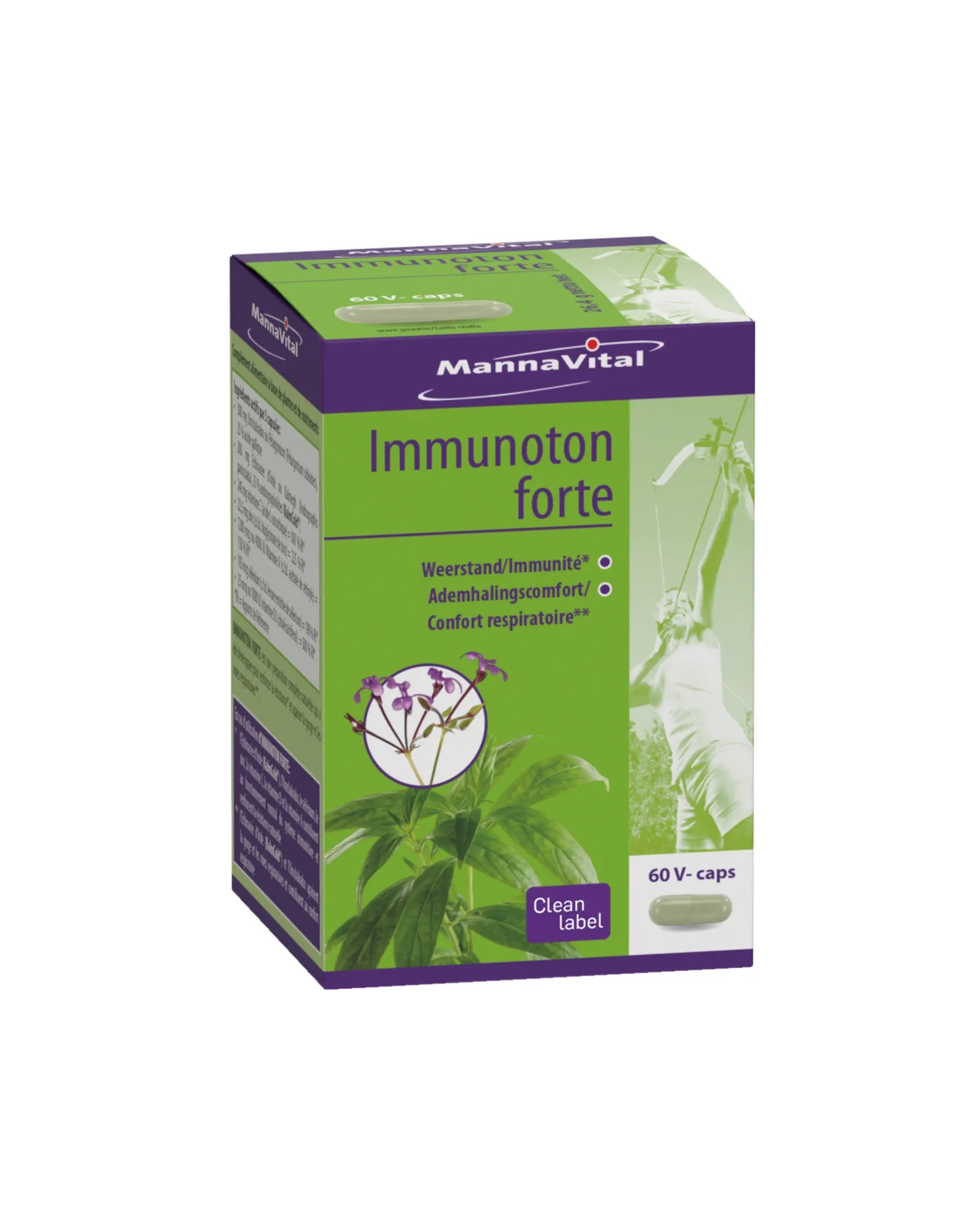 Mannavital Immunoton Forte (60 Capsules)