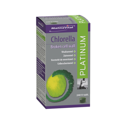 Mannavital Chlorella Platinum (240 Capsules)