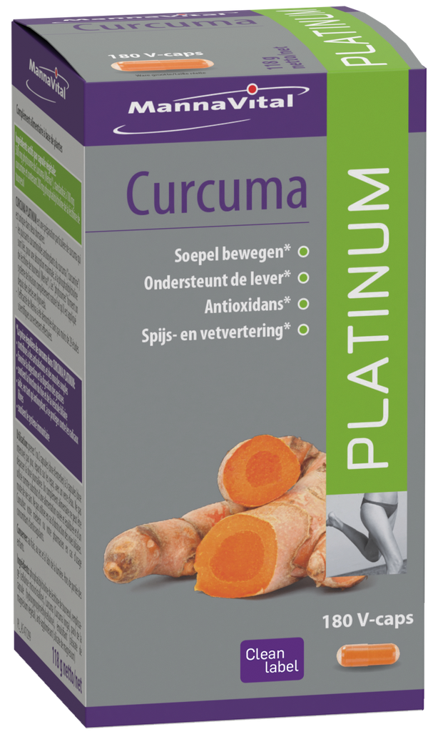 [001277] Mannavital Curcuma (180 Capsules)