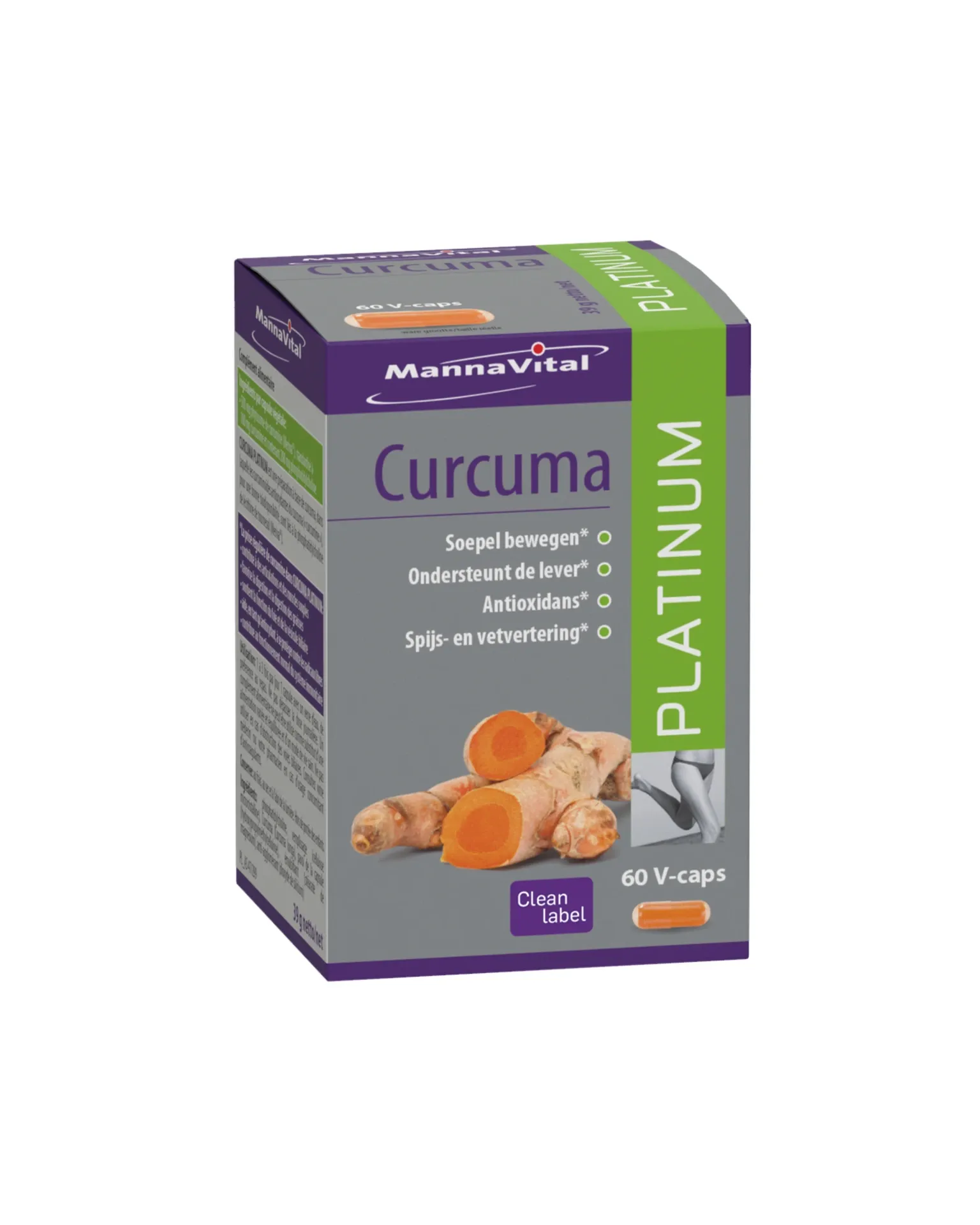 Mannavital Curcuma (60 Capsules)