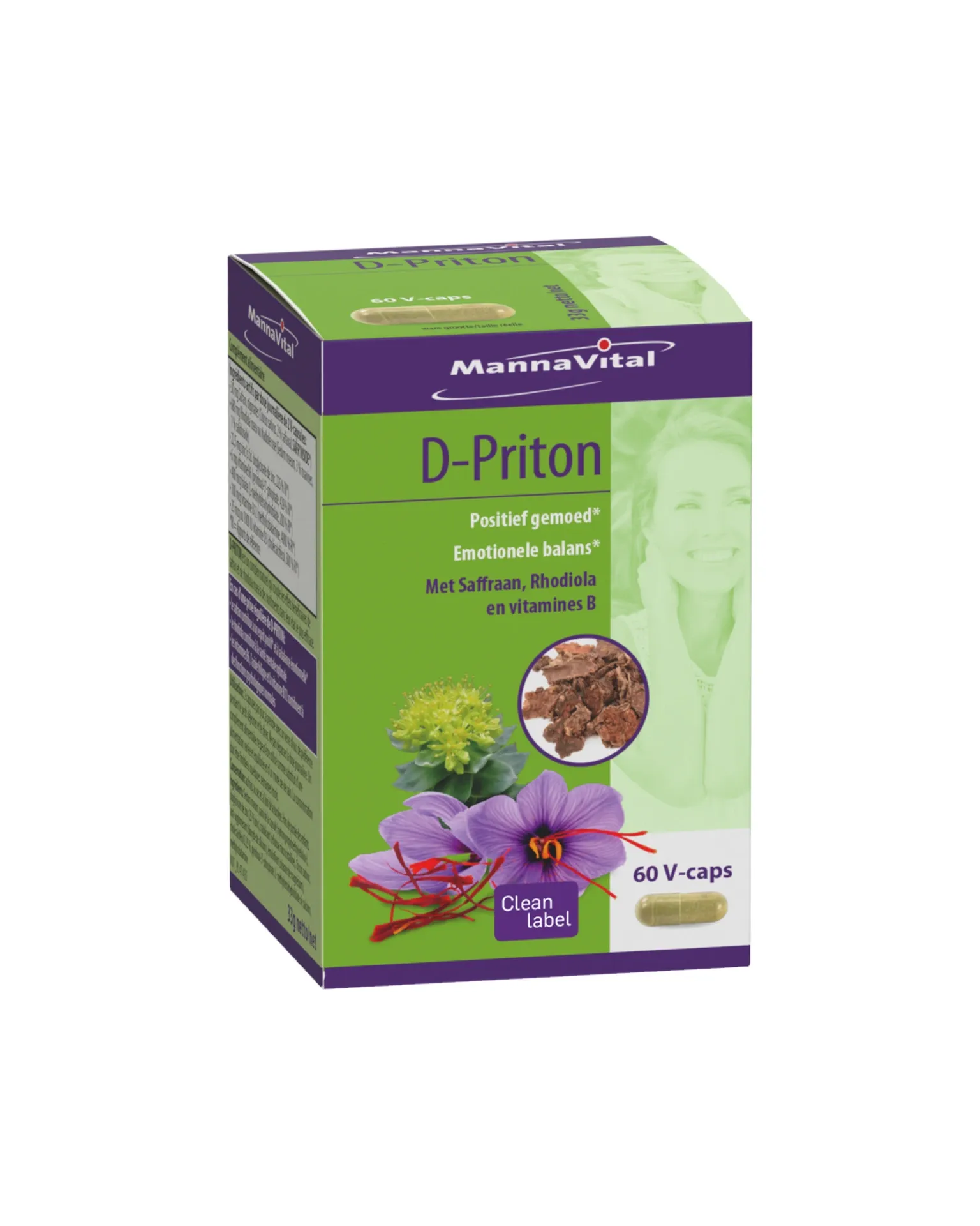 Mannavital D-Priton (60 caps)