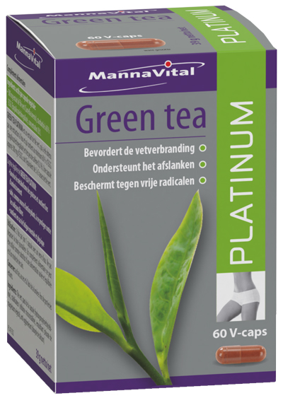 Mannavital Green Tea Platinum (60 Capsules)