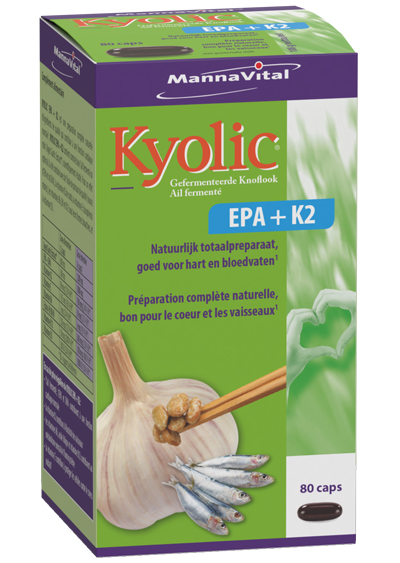 [001287] Mannavital Kyolic Epa + K2 (80 Capsules)