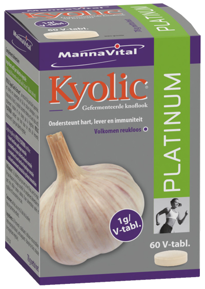 [001288] Mannavital Kyolic Platinum (60 V-Tab)