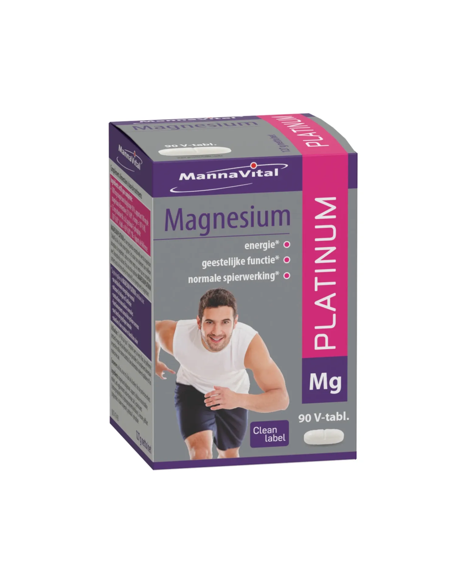 [001290] Mannavital Magnesium Platinum ( 90 Capsules)