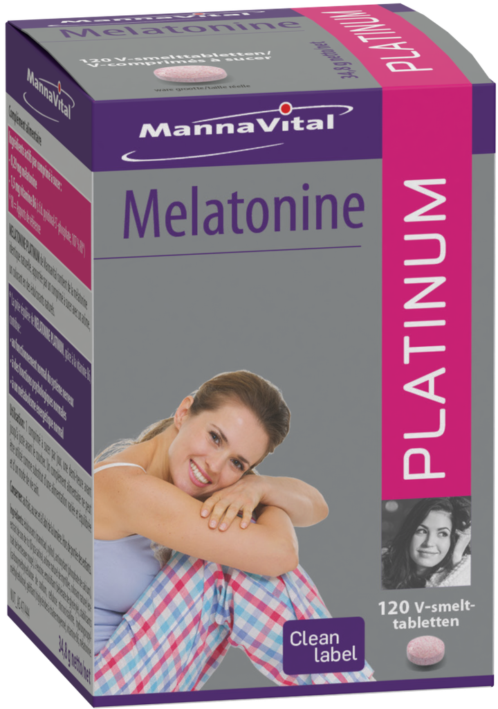 [001291] Mannavital Melatonine (120 V-Smelttabletten)