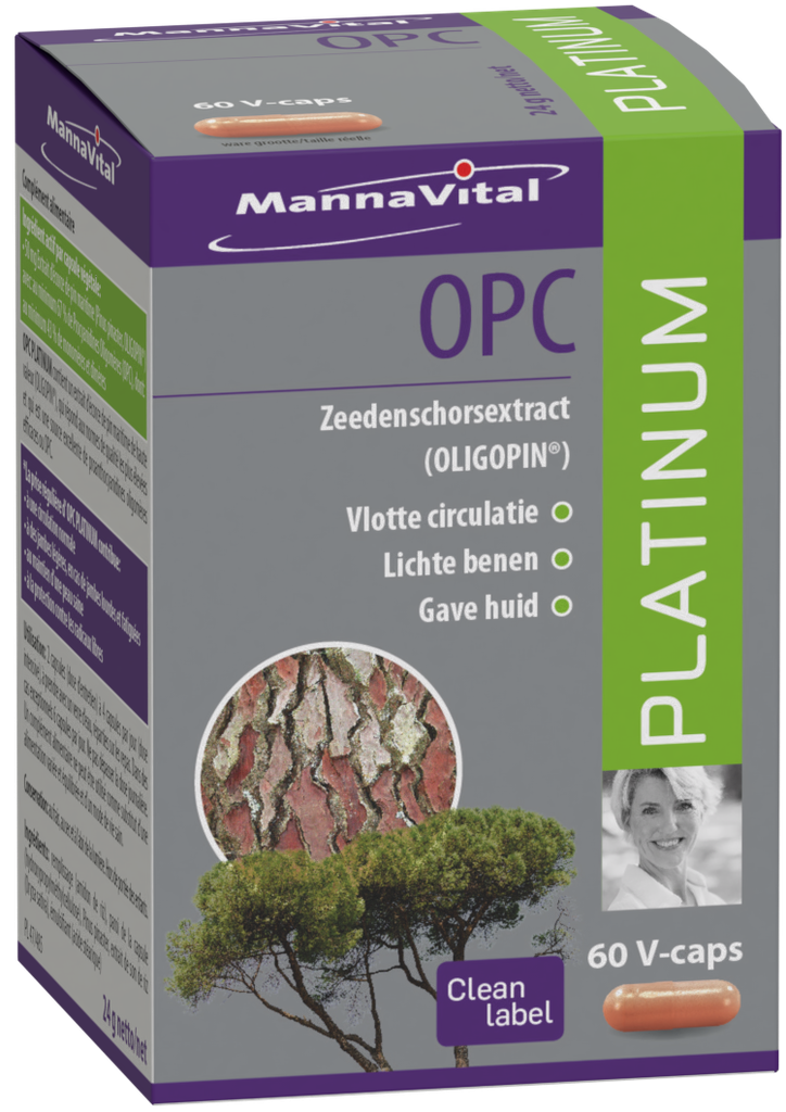 [001294] Mannavital OPC Platinum (60 Capsules)