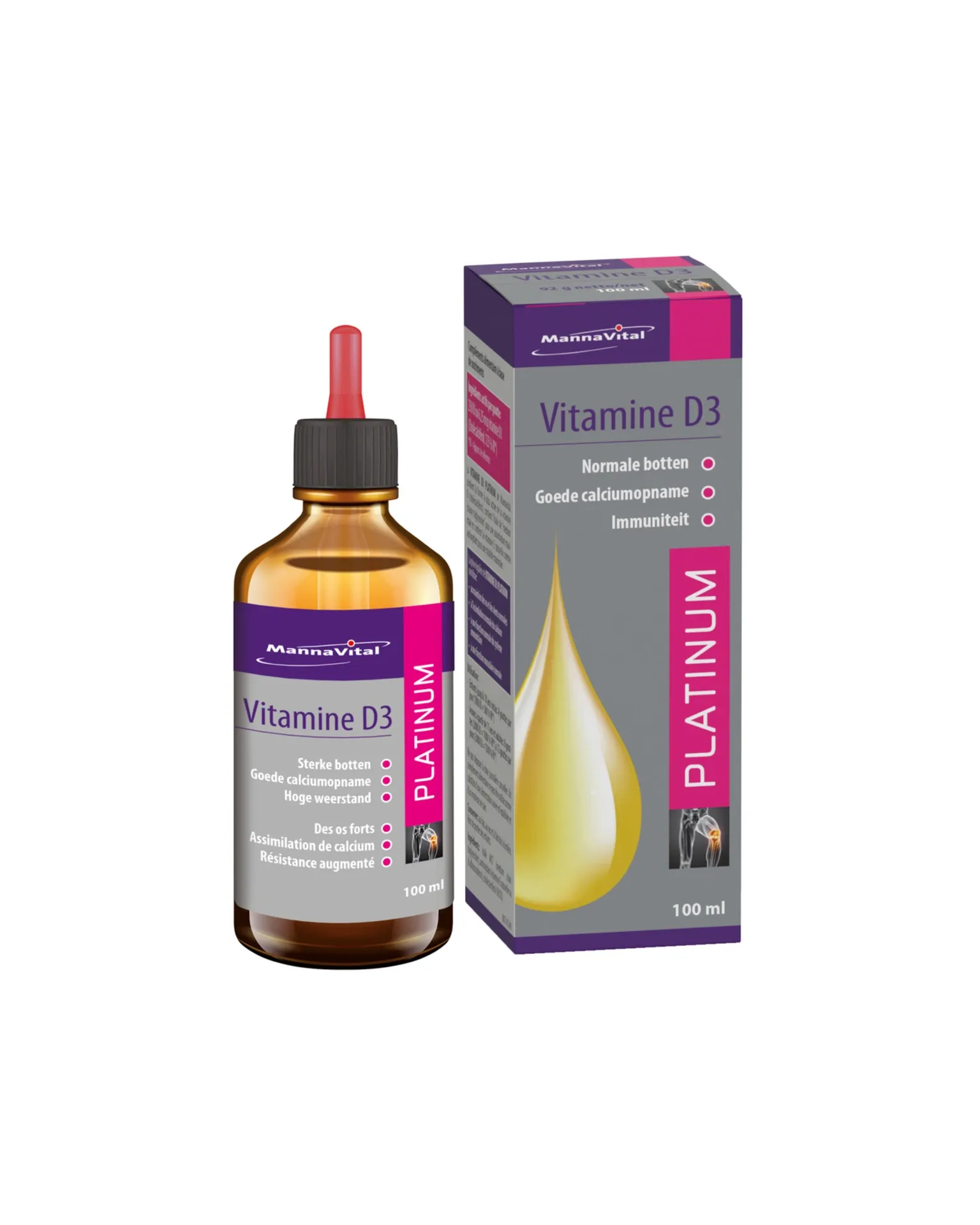 Mannavital Vitamine D3 (100ml)