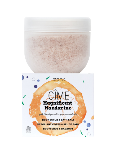 [002434] Cîme Magnificent Mandarine - Body Scrub & Badzout 450g
