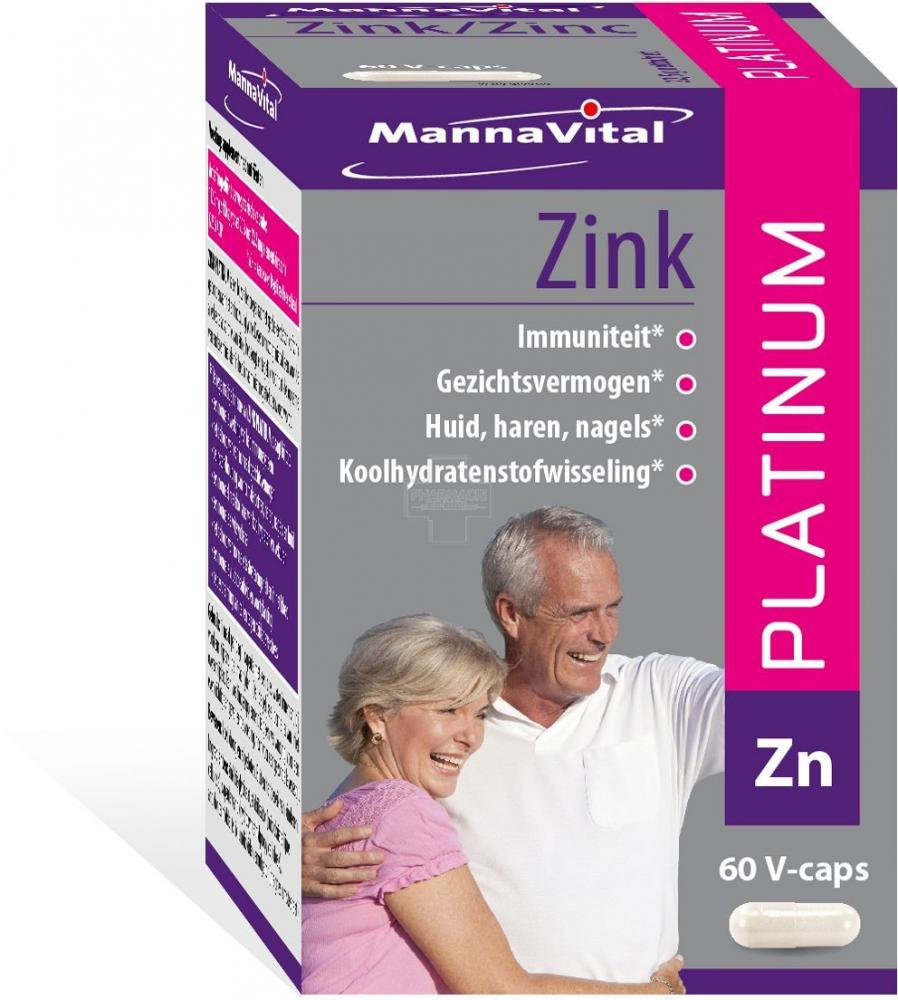 Mannavital Zink Platinum (60 capsules)