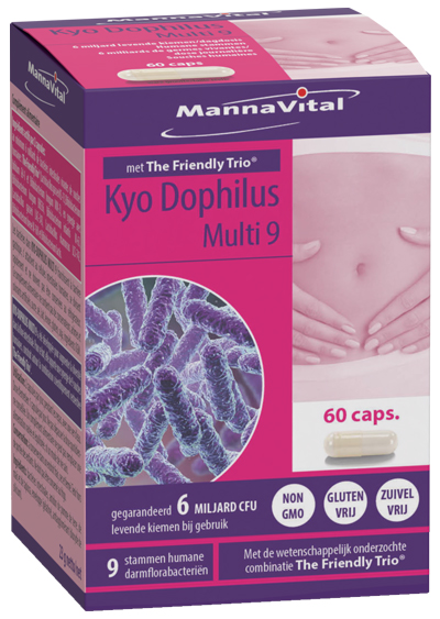 [003053] Mannavital Kyo Dophilus Multi 9 (60 capsules)