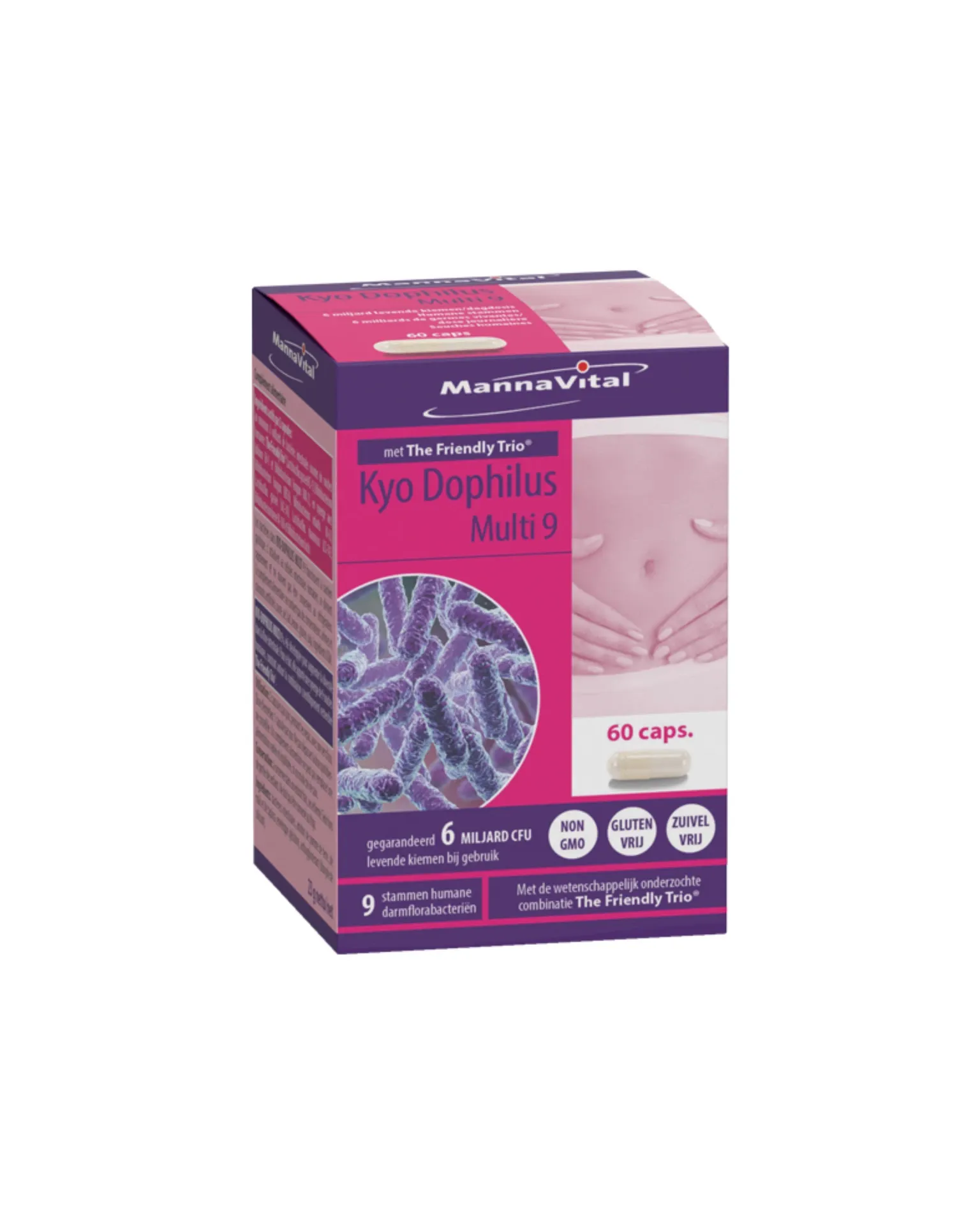 Mannavital Kyo Dophilus Multi 9 (60 capsules)