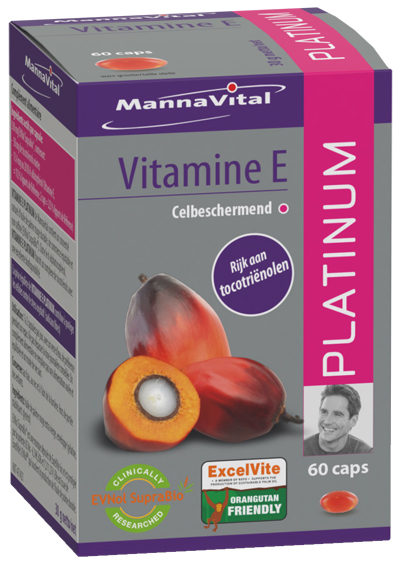 [003084] Mannavital Vitamine E Platinum (60 caps)