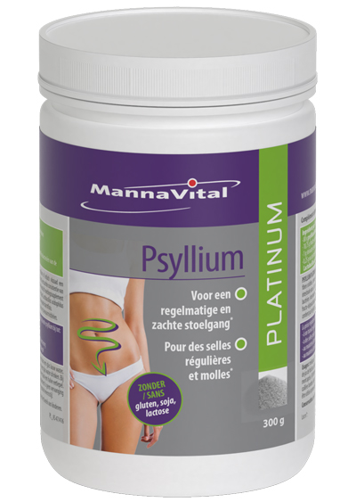 Mannavital Psyllium Platinum (300g) *enkel op bestelling*
