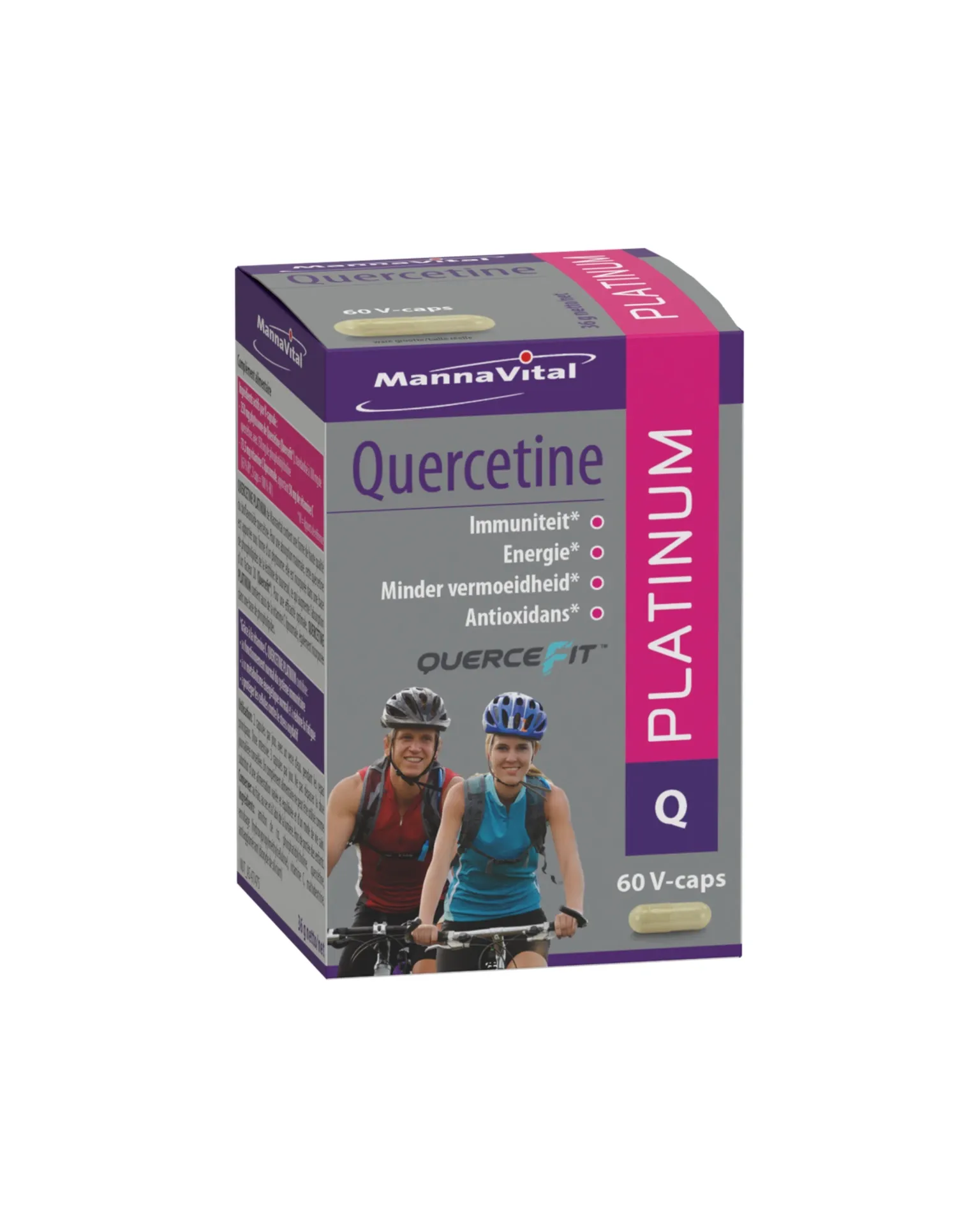 Mannavital Quercetine Platinum (60 V-caps)