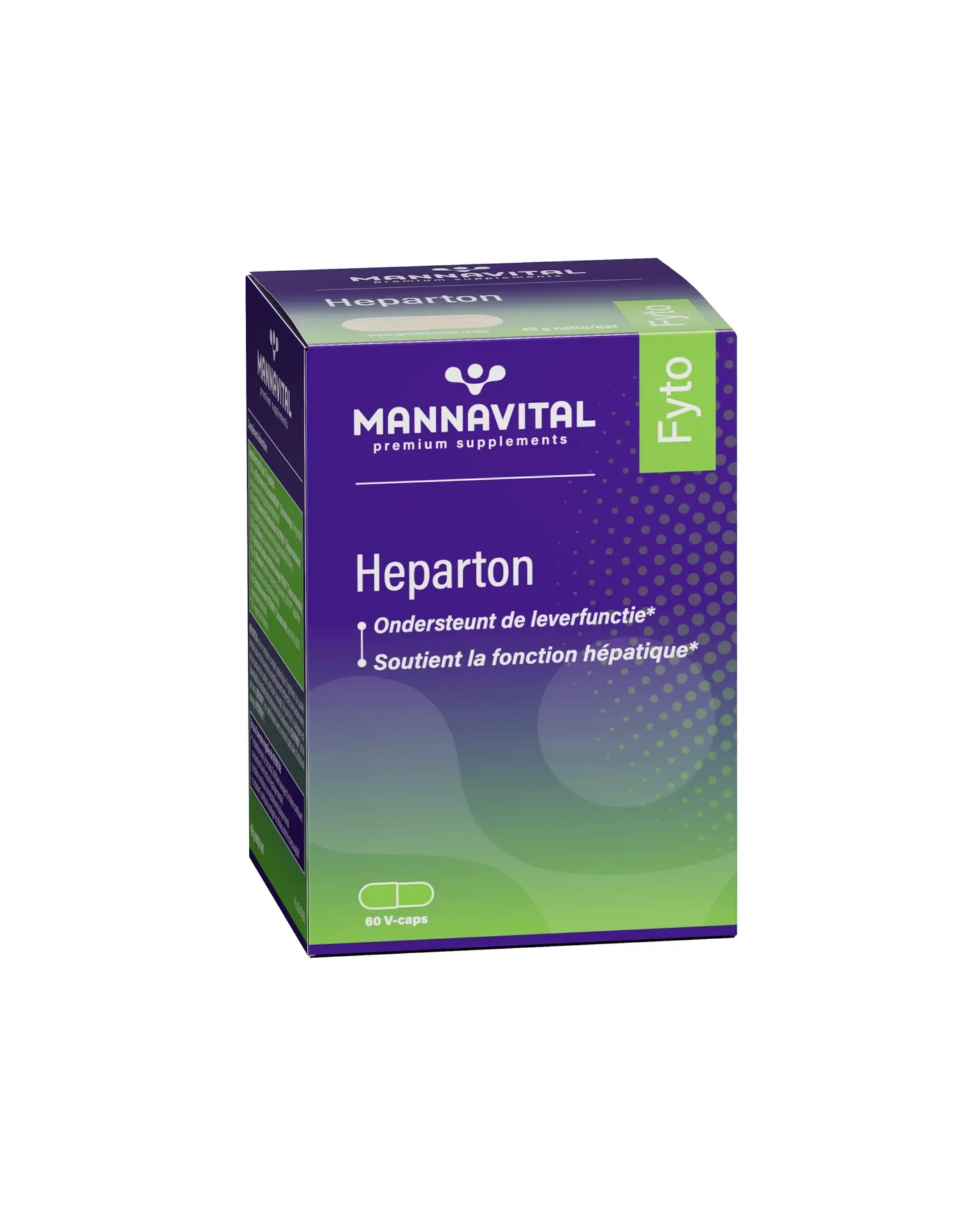 Mannavital Heparton - 60 caps