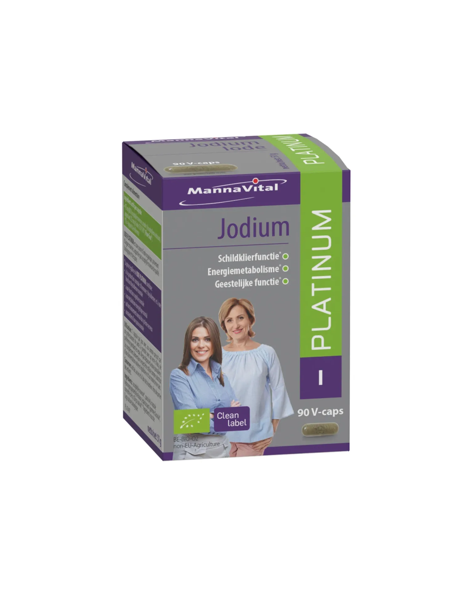 Mannavital Jodium Platinum 90 V-Caps