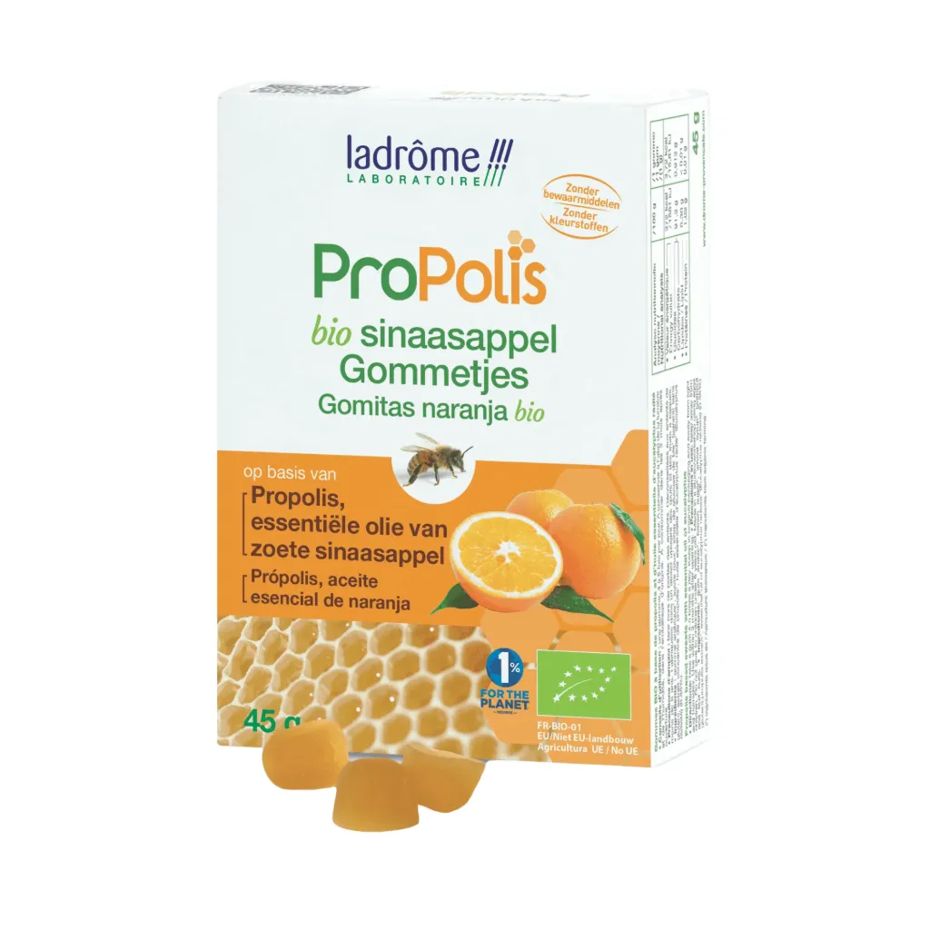 [005086] Ladrôme Propolis gommetjes  Sinaas  57g