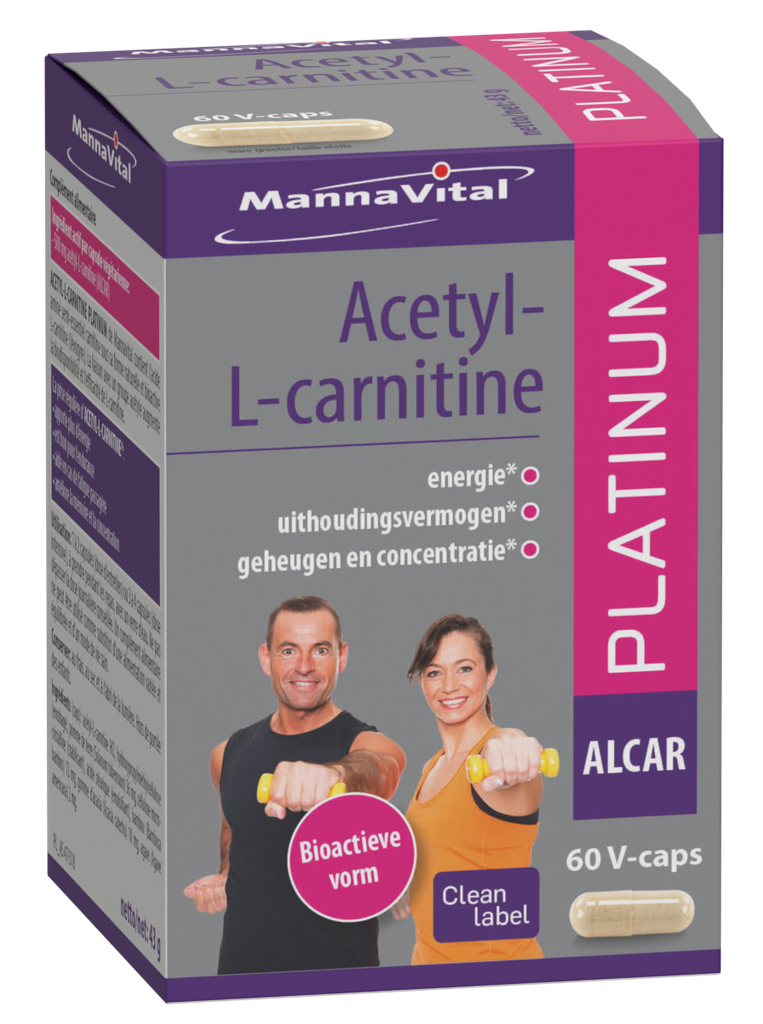 [005271] Mannavital Acetyl-L Carnitine (60 Capsules)