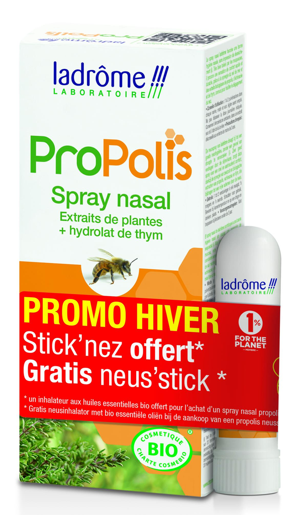 Ladrôme promo Duopack Propolis Neusspray 30ml + neusstick